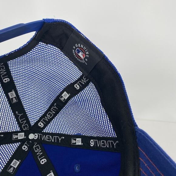 New Era 9Twenty New York Mets Trucker Hat Blue Cap One Size - Picture 6 of 7